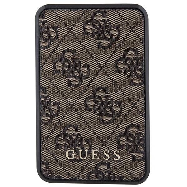 GUESS POWERBANK 18W 10000MAH - 4G LEATHER METAL LOGO