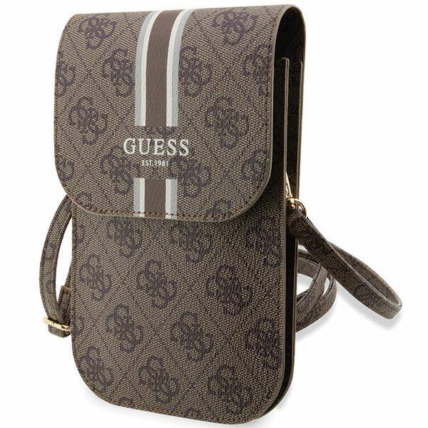 GUESS TOREBKA NA TELEFON / DOKUMENTY 4G STRIPES