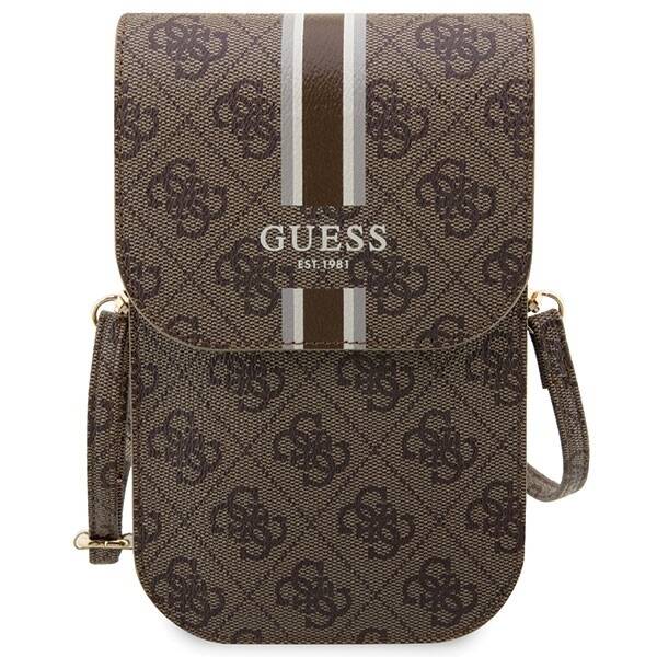 GUESS TOREBKA NA TELEFON / DOKUMENTY 4G STRIPES