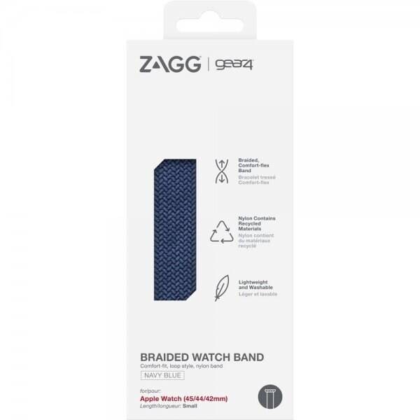 Gear4 Braided Band | Pasek do Apple Watch 42-45mm - BLUE