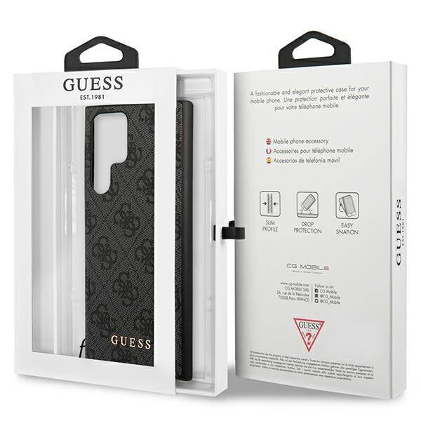 Guess 4G Charms | Etui do Galaxy S23 Ultra - GREY