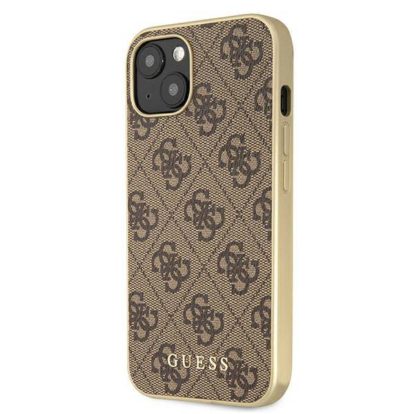 Guess 4G Collection MagSafe | Etui do iPhone 13 - BROWN