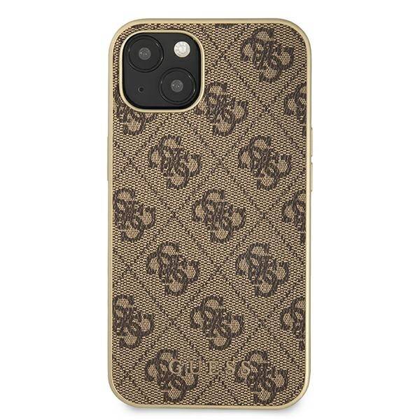 Guess 4G Collection MagSafe | Etui do iPhone 13 - BROWN