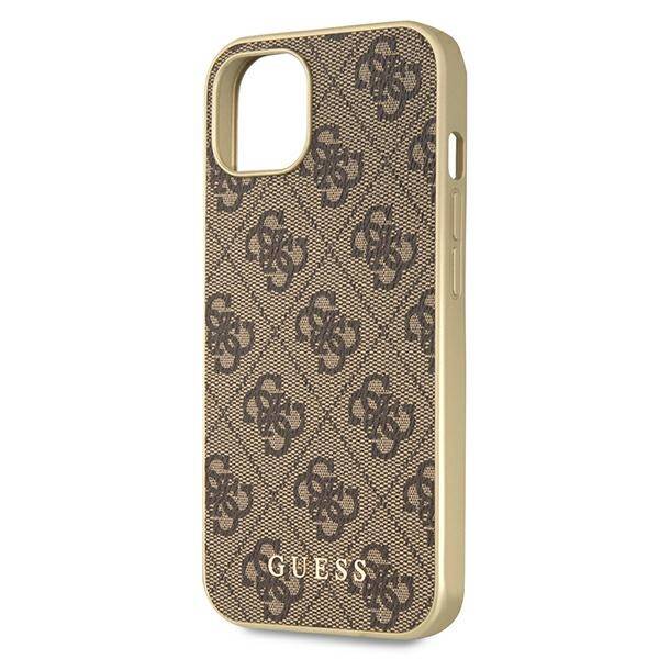 Guess 4G Collection MagSafe | Etui do iPhone 13 - BROWN