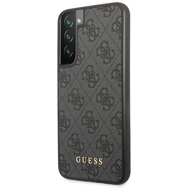 Guess 4G Metal Gold Logo | Etui do Galaxy S23 - GREY