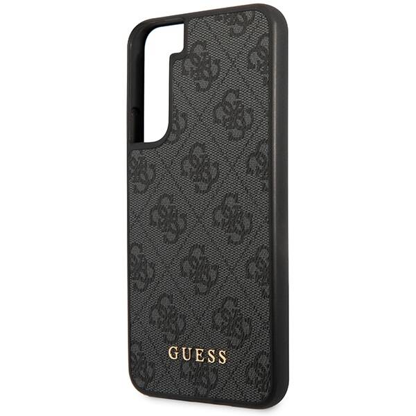 Guess 4G Metal Gold Logo | Etui do Galaxy S23 - GREY