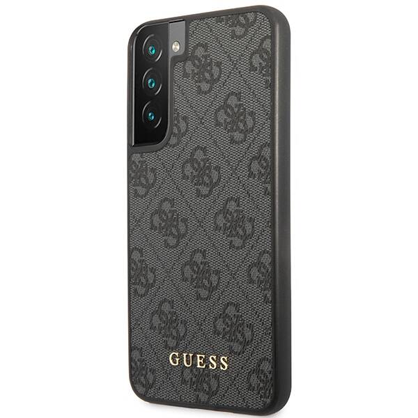 Guess 4G Metal Gold Logo | Etui do Galaxy S23 Plus - GREY