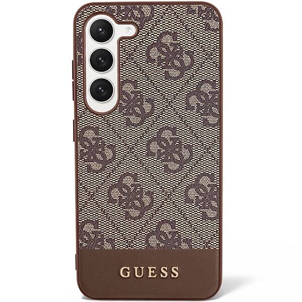 Guess 4G Stripe | Etui do Galaxy S23 - BROWN