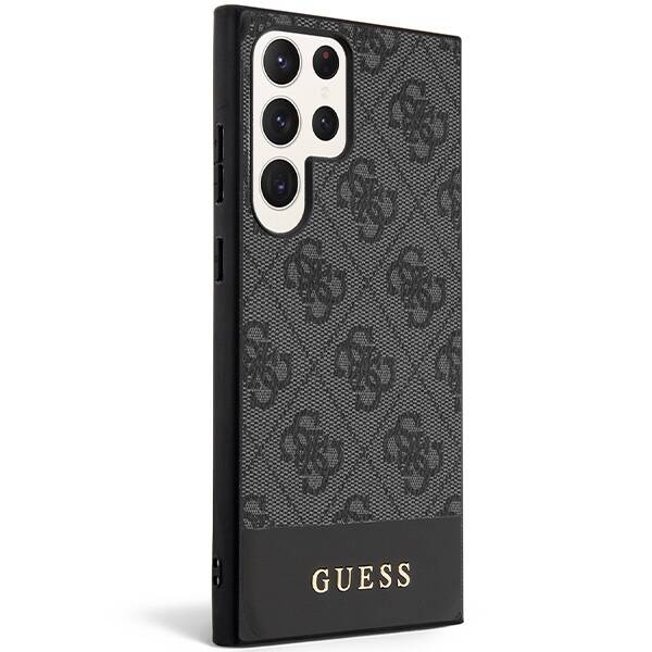 Guess 4G Stripe | Etui do Galaxy S23 Ultra - BLACK