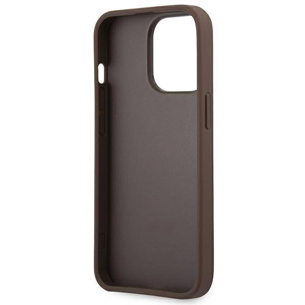 Guess 4G Stripe | Etui do iPhone 13 Pro - BROWN