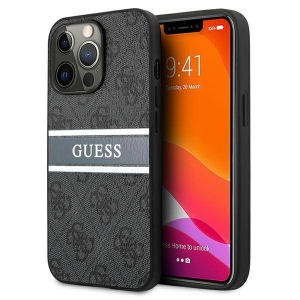 Guess 4G Stripe | Etui do iPhone 13 Pro Max - GREY