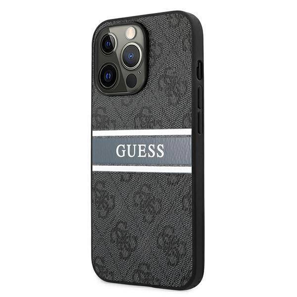 Guess 4G Stripe | Etui do iPhone 13 Pro Max - GREY