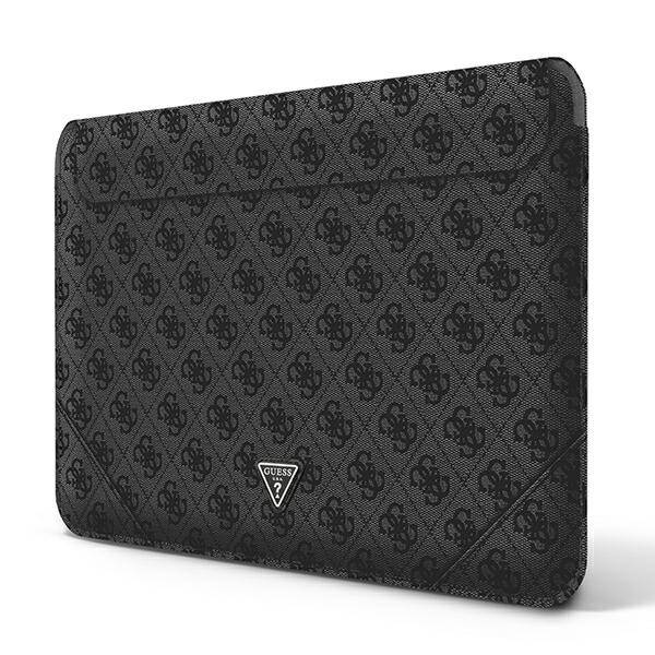 Guess 4G Triangle Logo Sleeve | Torba na Laptopa 13-14" - BLACK