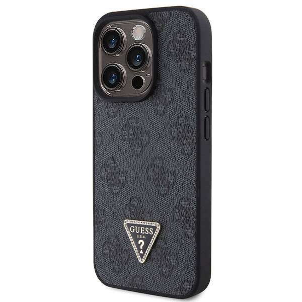 Guess Diamond Triangle | Etui do iPhone 15 Pro - BLACK