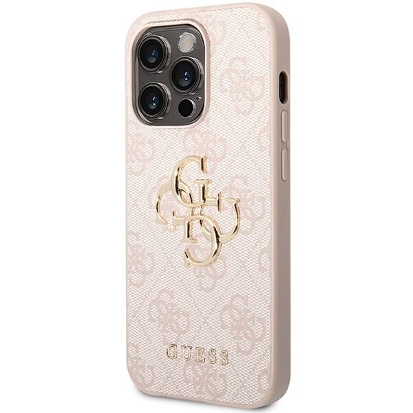 Guess ETUI 4G BIG METAL LOGO do iPhone 15 Pro Max