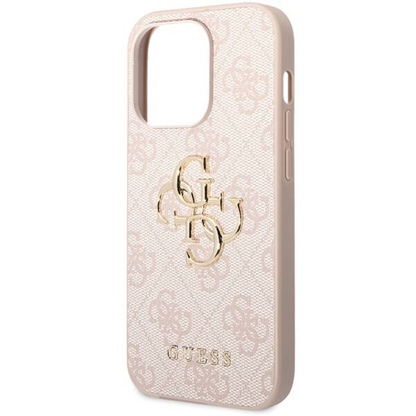 Guess ETUI 4G BIG METAL LOGO do iPhone 15 Pro Max