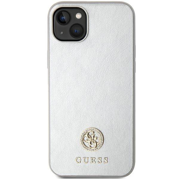 Guess ETUI 4G STRASS METAL LOGO do iPhone 15 Plus / 14 Plus