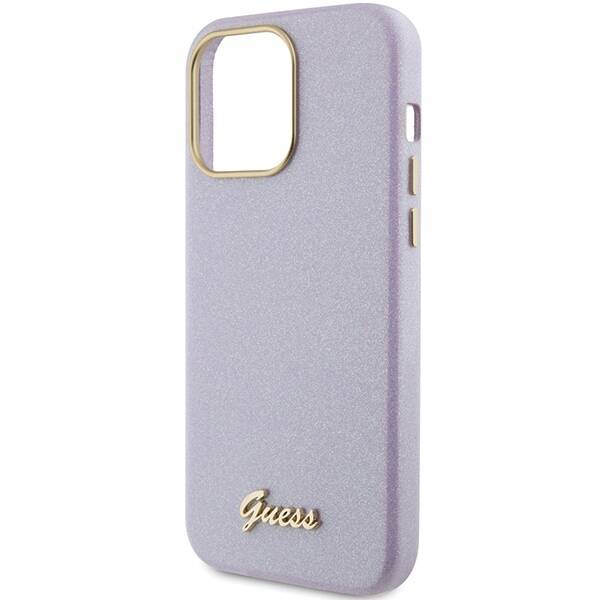 Guess ETUI GLITTER GLOSSY SCRIPT do iPhone 15 Pro Max