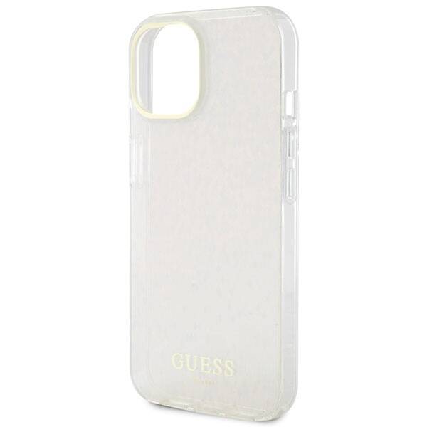 Guess ETUI IML FACETED MIRROR DISCO IRIDESCENT do iPhone 15 / 14 / 13