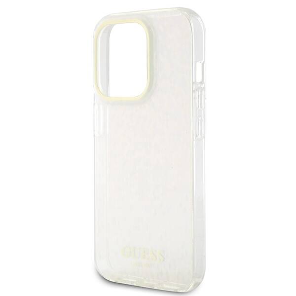 Guess ETUI IML FACETED MIRROR DISCO IRIDESCENT do iPhone 15 Pro