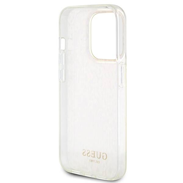 Guess ETUI IML FACETED MIRROR DISCO IRIDESCENT do iPhone 15 Pro