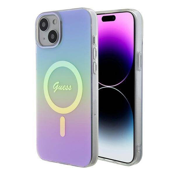 Guess ETUI IML IRIDESCENT MAGSAFE do iPhone 15 / 14 / 13