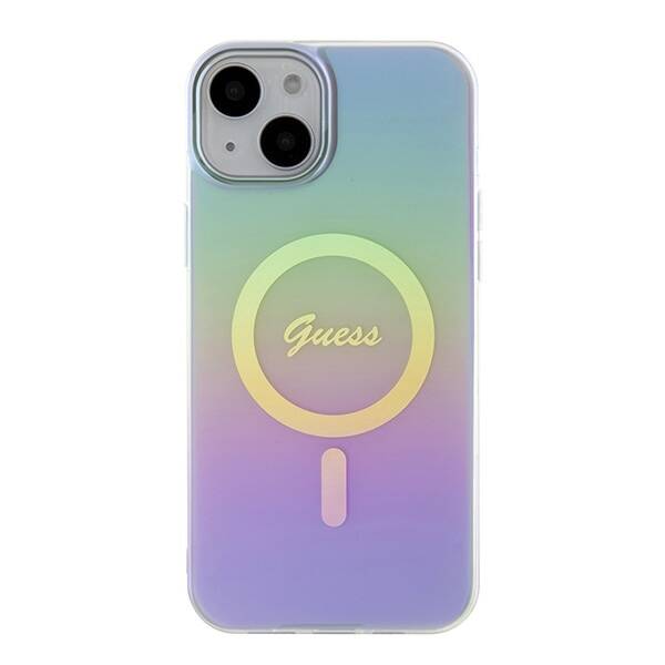 Guess ETUI IML IRIDESCENT MAGSAFE do iPhone 15 / 14 / 13