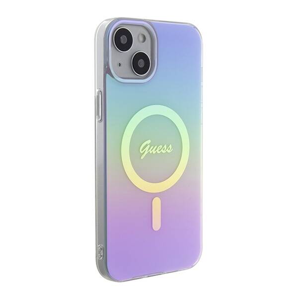 Guess ETUI IML IRIDESCENT MAGSAFE do iPhone 15 / 14 / 13