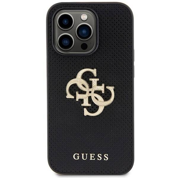 Guess ETUI PERFORATED 4G GLITTER do iPhone 15 Pro