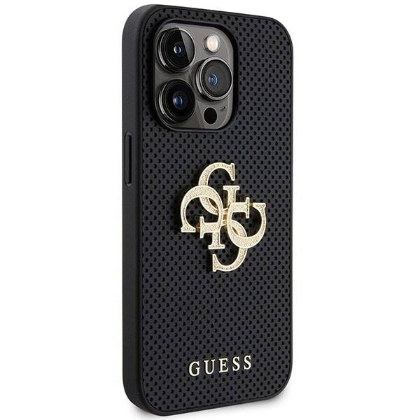 Guess ETUI PERFORATED 4G GLITTER do iPhone 15 Pro