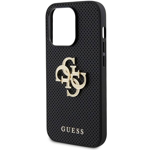 Guess ETUI PERFORATED 4G GLITTER do iPhone 15 Pro