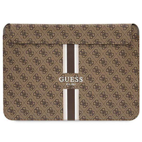 Guess Etui na Laptopa / Tablet do 14" Printed Stripes Pokrowiec Case Cover