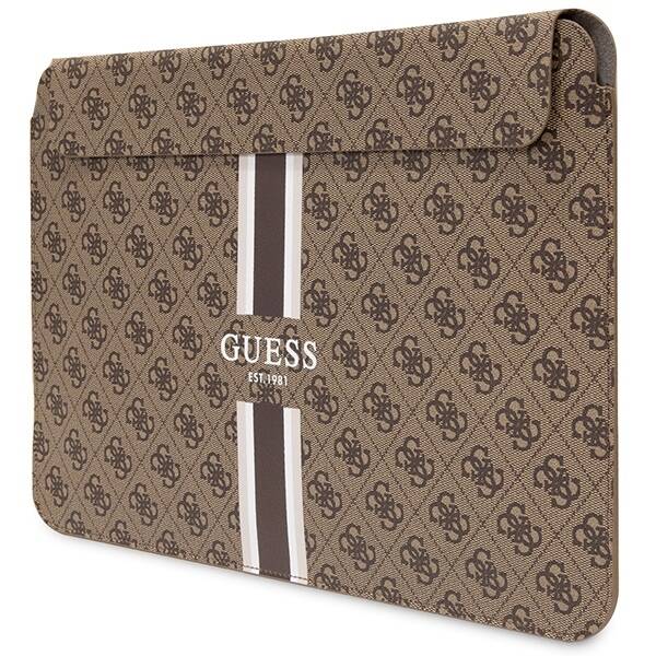 Guess Etui na Laptopa / Tablet do 14" Printed Stripes Pokrowiec Case Cover