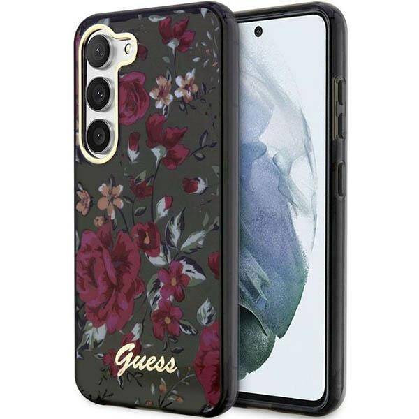 Guess Flower | Etui do Galaxy S23 Plus - KHAKI