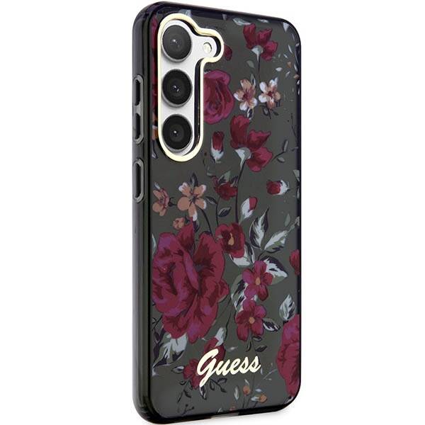 Guess Flower | Etui do Galaxy S23 Plus - KHAKI