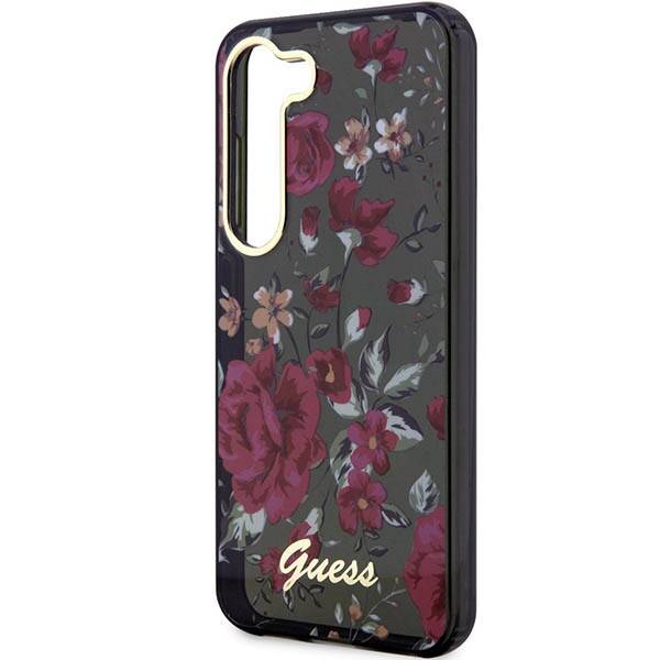 Guess Flower | Etui do Galaxy S23 Plus - KHAKI