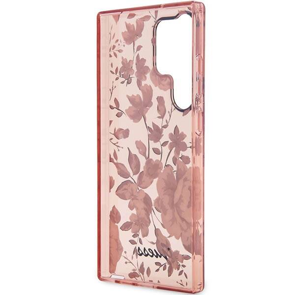 Guess Flower | Etui do Galaxy S23 Ultra - PINK