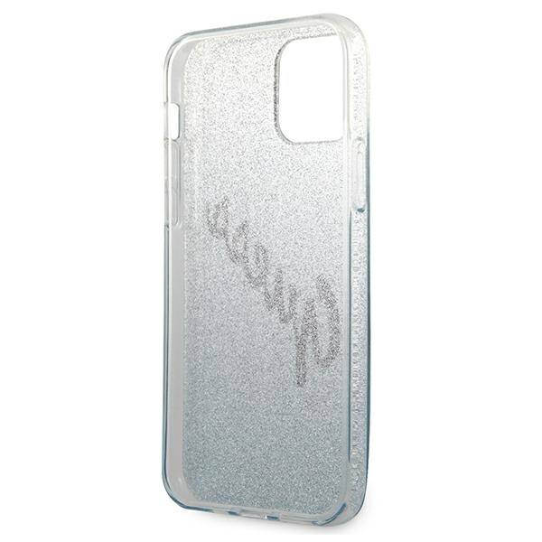 Guess Glitter Gradient | Etui do iPhone 12/12 Pro - BLUE