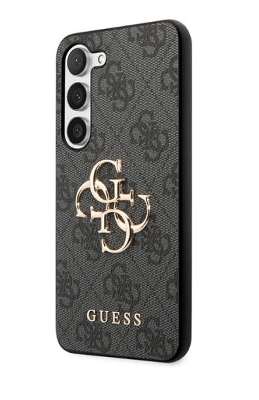 Guess HardCase 4G Big Metal Logo | Etui do Galaxy S23 FE S711 - GREY