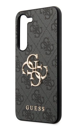 Guess HardCase 4G Big Metal Logo | Etui do Galaxy S23 FE S711 - GREY