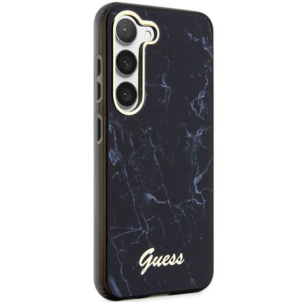 Guess Marble | Etui do Galaxy S23 Plus - BLACK