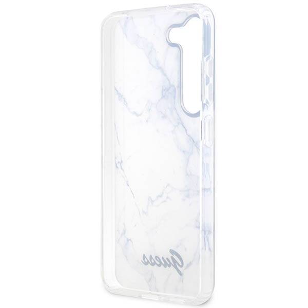 Guess Marble | Etui do Galaxy S23 Plus - WHITE