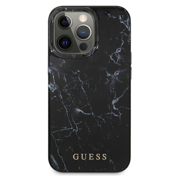 Guess Marble | Etui do iPhone 13 Pro - BLACK