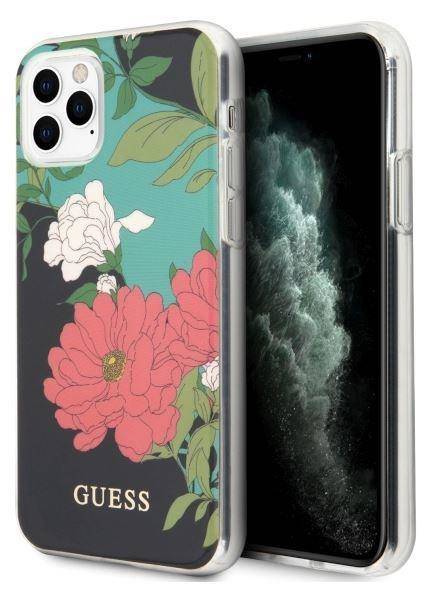 Guess N1 Flower | Etui do iPhone 11 Pro - BLACK