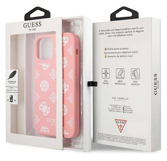 Guess Peony | Etui do iPhone 12 Pro Max - PINK