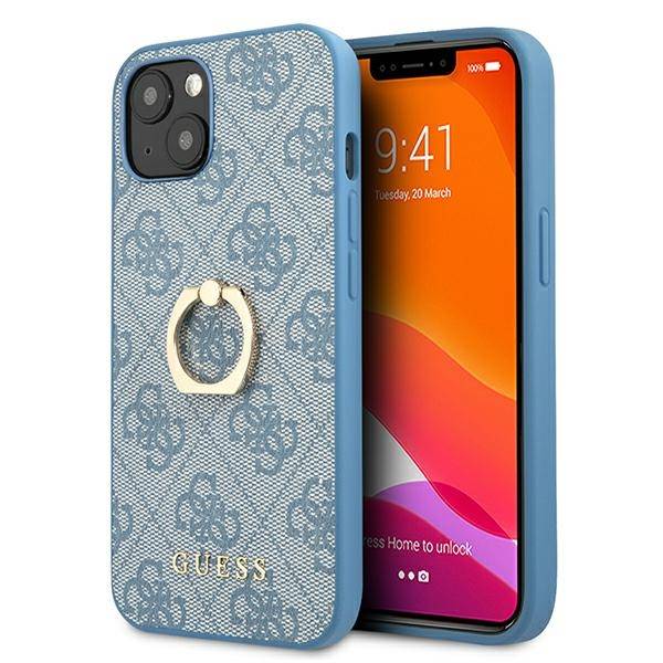 Guess With Ring Stand | Etui do iPhone 13 Mini - BLUE