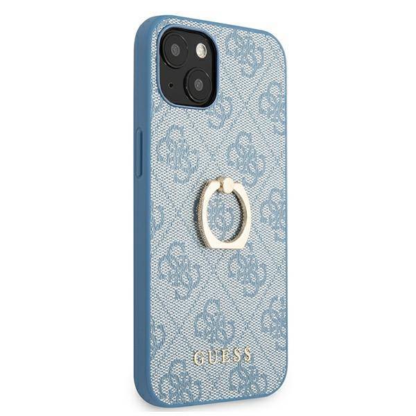 Guess With Ring Stand | Etui do iPhone 13 Mini - BLUE