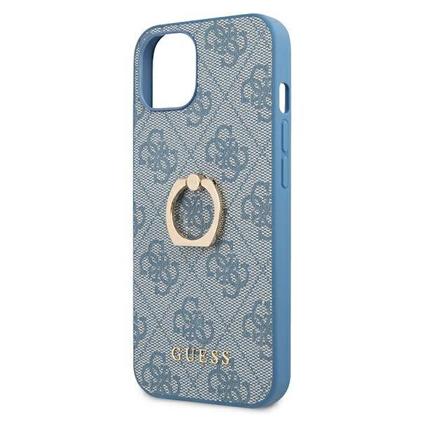 Guess With Ring Stand | Etui do iPhone 13 Mini - BLUE