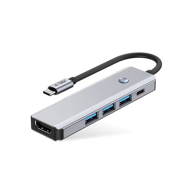 HUB ADAPTER 5IN1 TECH-PROTECT HB01 USB-C USB3.0 HDMI 4K 60HZ PD100W