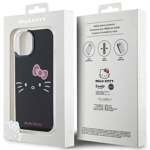 Hello Kitty ETUI IML KITTY FACE do iPhone 15 / 14 / 13